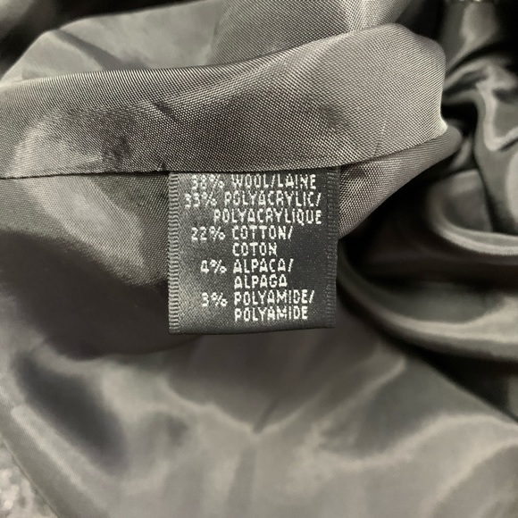 Lafayette 148 New York Tweed Poncho Jacket - Picture 5 of 5